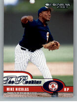 2003 Donruss Rookies #52 Mike Nicolas
