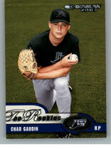 2003 Donruss Rookies #46 Chad Gaudin