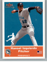 2002 Fleer Tradition Update #U45 Hansel Izquierdo