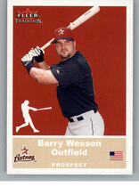 2002 Fleer Tradition Update #U56 Barry Wesson