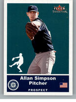 2002 Fleer Tradition Update #U81 Allan Simpson