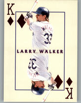 2000 Pacific Invincible Kings of the Diamond #12 Larry Walker