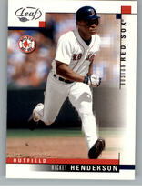 2003 Leaf Base Set #25 Rickey Henderson