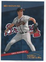 2002 Donruss Super Estrellas Posters De Jugadores #15 Greg Maddux