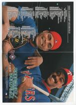 1998 Fleer Sports Illustrated Opening Day Mini Posters #29OD Gonzalez|Rodriguez