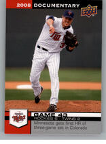 2008 Upper Deck Documentary 1001-1500 #1363 Joe Nathan