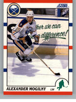 1990 Score Base Set #43 Alexander Mogilny