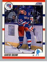 1990 Score Base Set #98 David Shaw