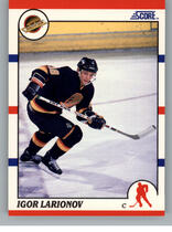 1990 Score Base Set #123 Igor Larionov