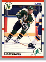 1990 Score Base Set #162 Aaron Broten