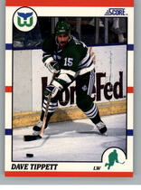 1990 Score Base Set #192 Dave Tippett