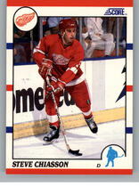 1990 Score Base Set #214 Steve Chiasson