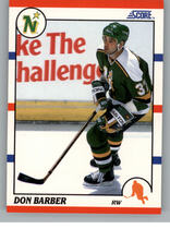 1990 Score Base Set #284 Don Barber