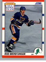 1990 Score Base Set #328 R Brind'Amour