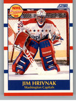 1990 Score Base Set #386 Jim Hrivnak