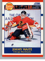 1990 Score Base Set #407 Jimmy Waite
