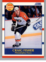 1990 Score Base Set #412 Craig Fisher