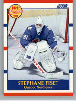 1990 Score Base Set #415 Stephane Fiset