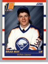 1990 Score Base Set #427 Brad May