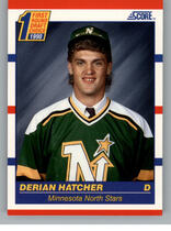 1990 Score Base Set #430 Derian Hatcher