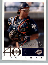 2003 Upper Deck 40-Man #639 Wiki Gonzalez