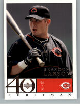 2003 Upper Deck 40-Man #730 Brandon Larson