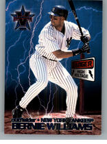 2000 Pacific Vanguard High Voltage #27 Bernie Williams
