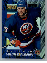 1994 Pinnacle Select Youth Explosion #12 Brett Lindros