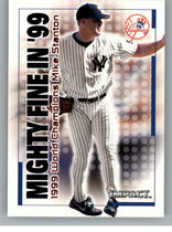 2000 Fleer Impact Mighty Fine in '99 #23MF Mike Stanton