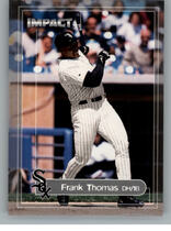 2000 Fleer Impact #31 Frank Thomas