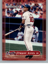 2000 Fleer Impact #105 Chipper Jones