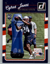 2016 Donruss Base Set #310 Cyrus Jones