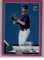 2019 Donruss Optic Pink #59 Myles Straw