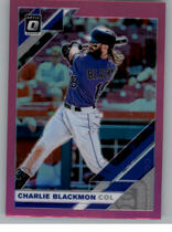 2019 Donruss Optic Pink #131 Charlie Blackmon