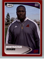 2017 SAGE Hit Premier Draft High Series Red #68 Montravius Adams