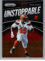 2019 Panini Prizm Unstoppable #8 Myles Garrett