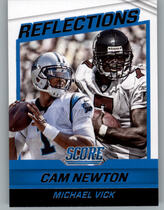 2016 Score Reflections #6 Cam Newton|Michael Vick