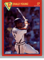 1989 Score Hottest 100 Stars #72 Gerald Young