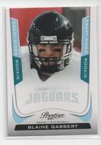 2011 Panini Prestige Draft Picks Light Blue #210 Blaine Gabbert