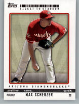 2009 Topps Ticket to Stardom #39 Max Scherzer