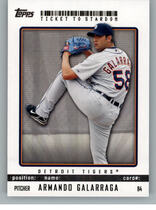 2009 Topps Ticket to Stardom #84 Armando Galarraga