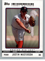 2009 Topps Ticket to Stardom #200 Justin Masterson