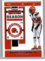 2019 Panini Contenders #19 Myles Garrett