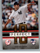 2007 Fleer Perfect 10 #PA-MM Mike Mussina