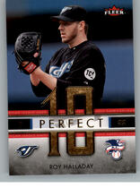 2007 Fleer Perfect 10 #PA-RH Roy Halladay