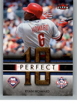 2007 Fleer Perfect 10 #PA-RH Ryan Howard