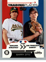 2007 Topps Trading Places #TP10 Barry Zito