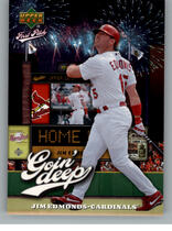 2006 Upper Deck First Pitch Goin Deep #GD-19 Jim Edmonds