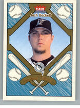 2004 Fleer Tradition Diamond Tributes #17DT Josh Beckett