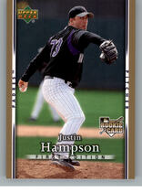 2007 Upper Deck First Edition #14 Justin Hampson